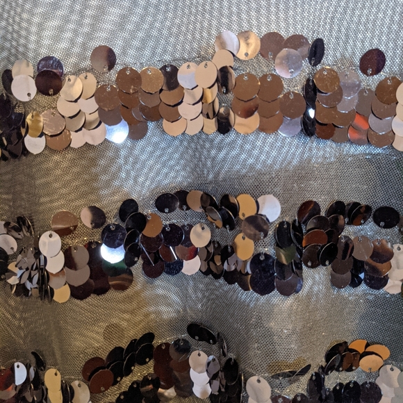 Torrid Sequin/Mesh Top Size 3 - Picture 4 of 7